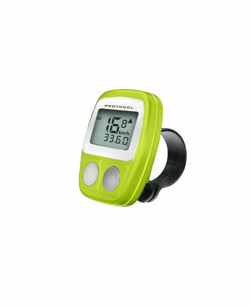 Protocol Bike Brain Digital Cycling Computer Counts Mileage Tracks Speed New
